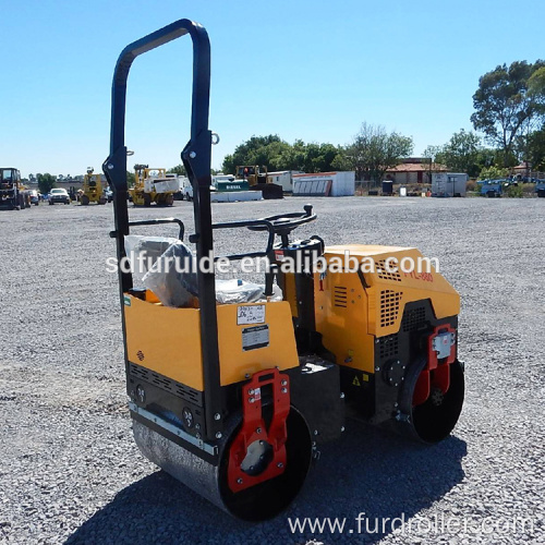 Double drums 1000kg asphalt ground road rollers